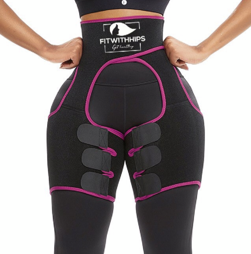SAYFUT Butt Lifting Neoprene Thigh Cover-Body Shaper Waist Trainer Shaping  Thigh Trimmer Booty Hip Enhancer Invisible Lift